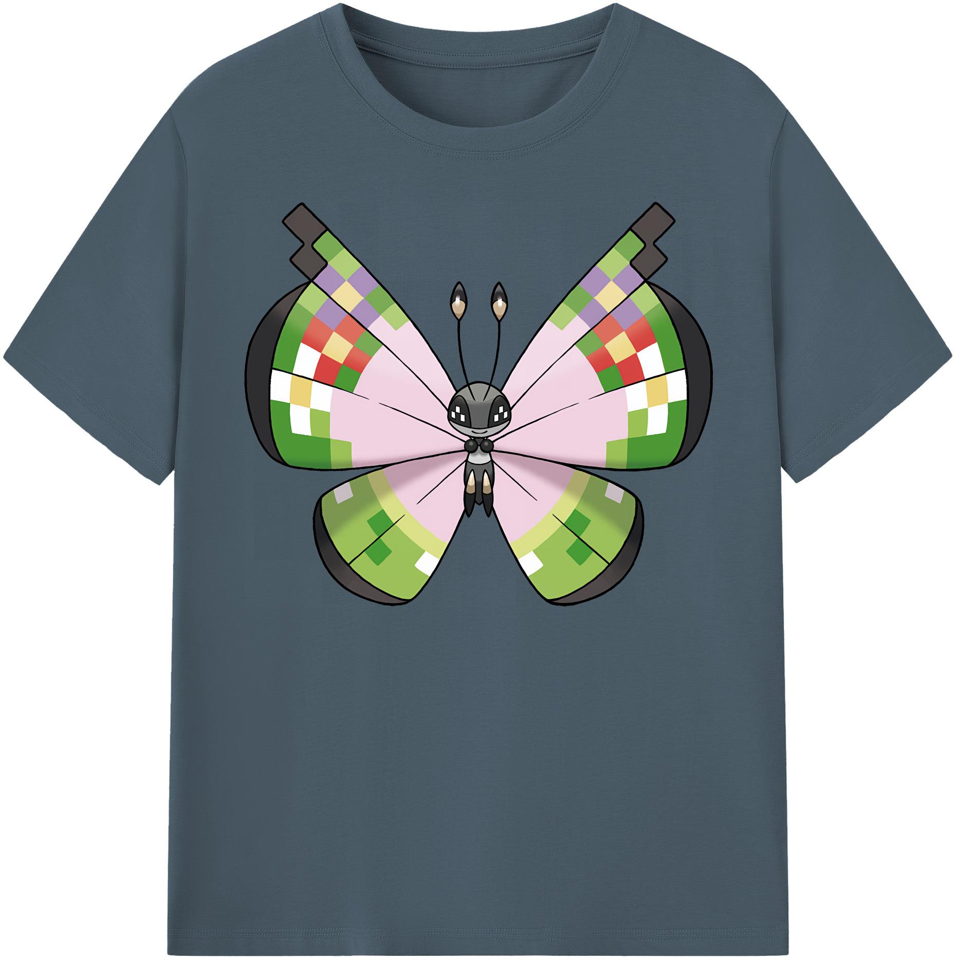 （画像用） ポケットモンスター Pokémon 綿100％半袖Tシャツ（フロントプリント）